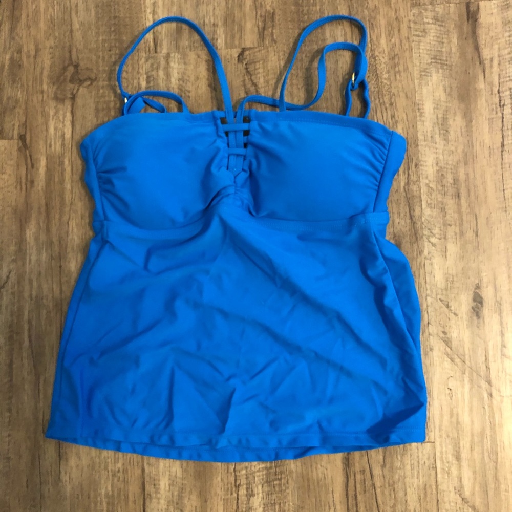 Blue tankini - Picture 2 of 4